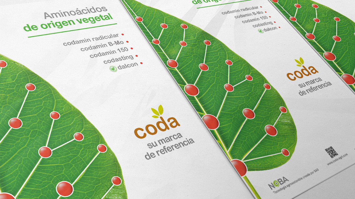 SAS - Coda - Detall pòster promocional - Aminoàcids vegetals - EADe